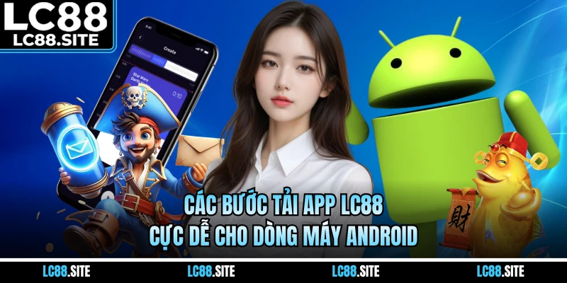 Các bước tải app LC88 cực dễ cho dòng máy Android
