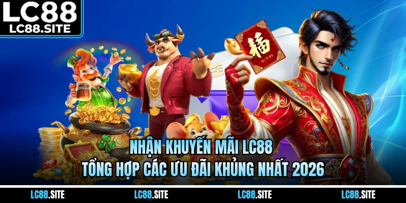 Nhận Khuyến Mãi LC88 - Tổng Hợp Các Ưu Đãi Khủng Nhất 2026